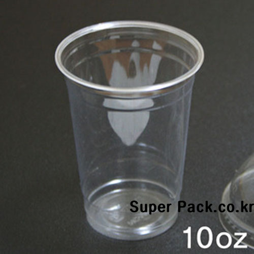 10oz 수입 투명 컵  - 수입 - * 50개 묶음 *