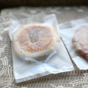 포유리본 쿠키봉투(블루)가로 12cm 세로 17cm- 쿠키봉투 - * 200매 * 